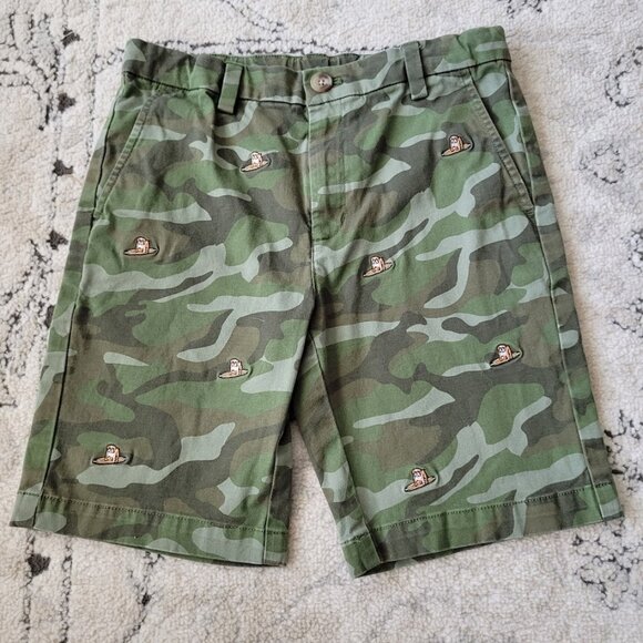 Vineyard Vines Surfing Bulldog Camo Breaker Shorts 10 - Picture 1 of 7